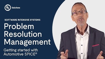 SUP.9 Problem Resolution Management  | Automotive SPICE