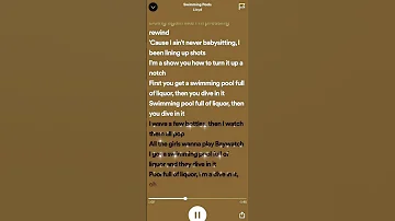 Swimming Pool Lloyd Swimming Pool Songlyrics Lyrics Lyricsedit 
