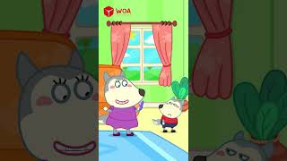 More and More Veggies,Wolfoo | Learns Healthy Food Choices | Wolfoo Family Official #shorts #wolfoo