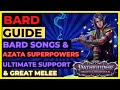 Pathfinder wotr  bard azata guide ultimate party support  great melee with azata superpowers
