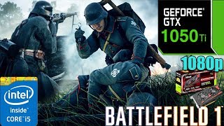 Battlefield 1 : GTX 1050TI 4GB + i5 4590