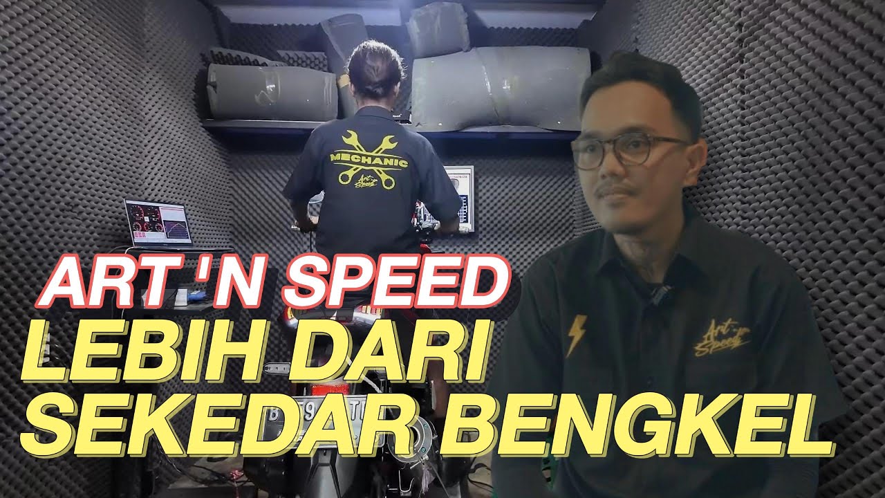 ART 'N SPEED BENGKEL MOTOR MATIC YANG VIRAL DI DEPOK