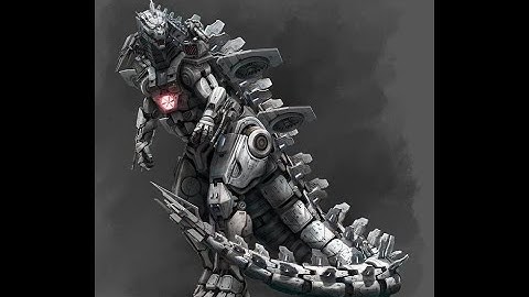 Custom Monsterverse Mechagodzilla Charge Up and Atomic Breath