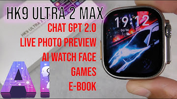 HK9 Ultra 2 MAX Smartwatch With NEW AI Feature