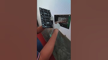 How to remove LED modules from the LED cabinet？ #ledindoor #leddisplay #ledscreenrental