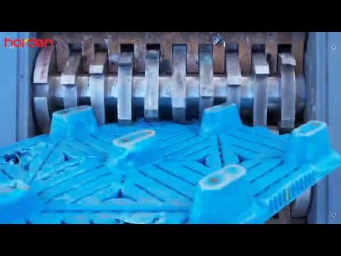 Plastic Pallet Shredding, Pallet Shredding Machine, Pallet Shredder