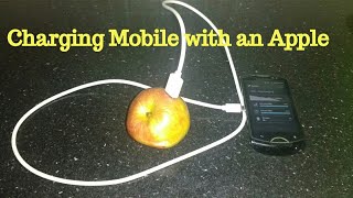 Still charging mobile with normal charger. try an apple. it also helps
in case there is no electricity and you have to charge your urgently
this exper...