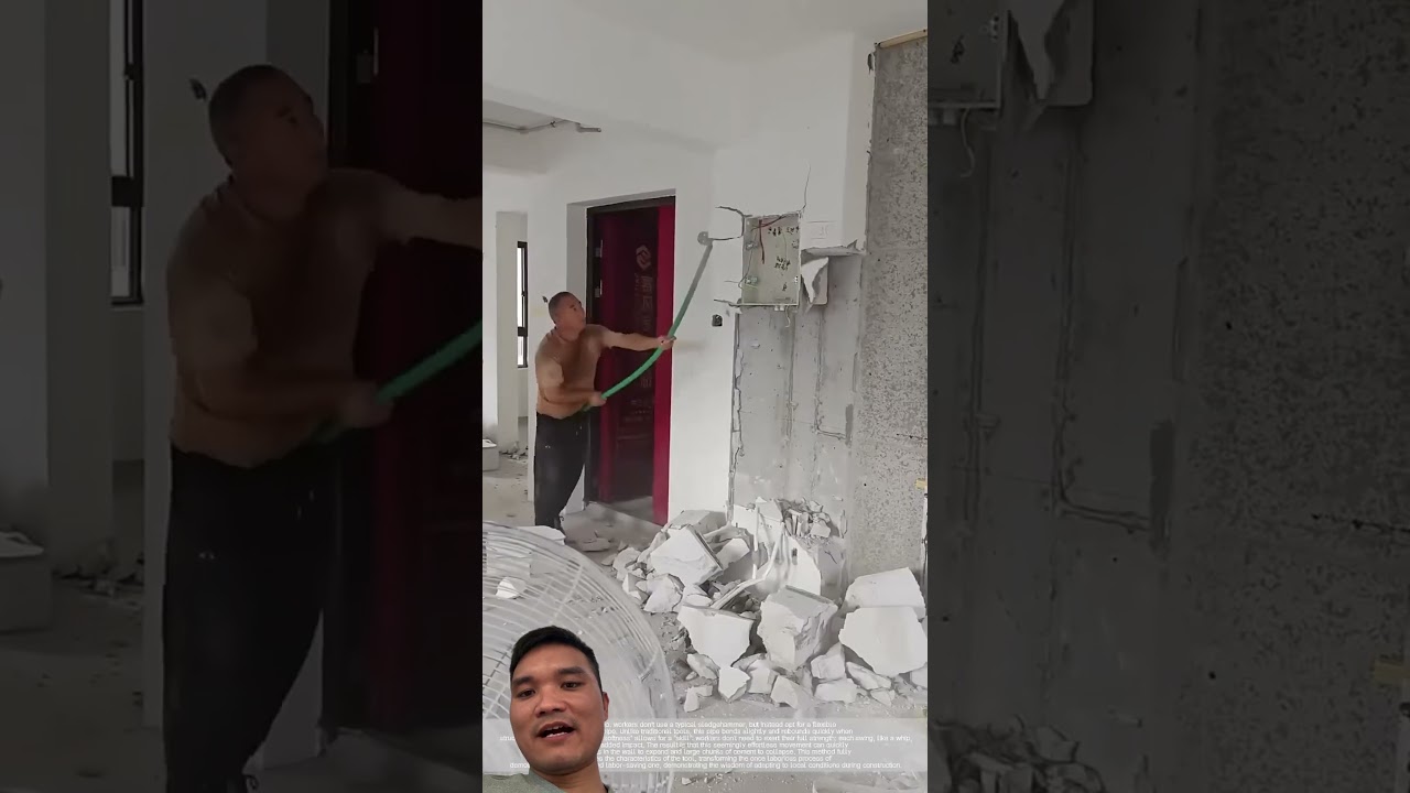 Búa Cán Nào Sẽ Hiệu Quả Hơn? #satisfying