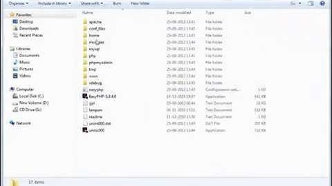 Easy PHP  Basic setup and phpadmin