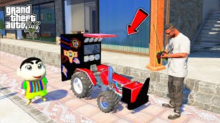 Franklin & shinchan Buy Mini RC Tractor DJ in GTA 5 | JNK GAMER