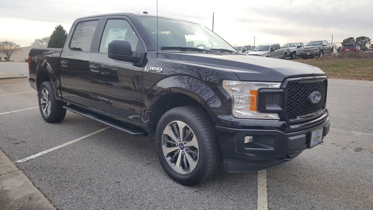 2019 Ford F150 Stx Agate Black 4x4 5 0 V8 Quick Walkaround