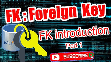Foreign key in MySQL introduction part 1 آموزش کلید خارجی در مای اسکول  قسمت اول