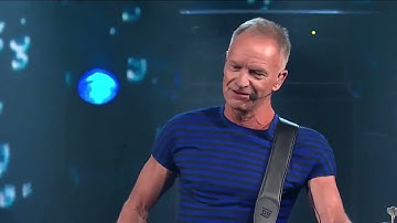 Sting - Rushing Water - The Late Show with Stephen Colbert (2021)