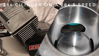 Zundapp 284 cilinder 6,25HP restored