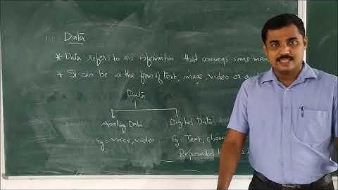 Data and signa-Data Communication CS307