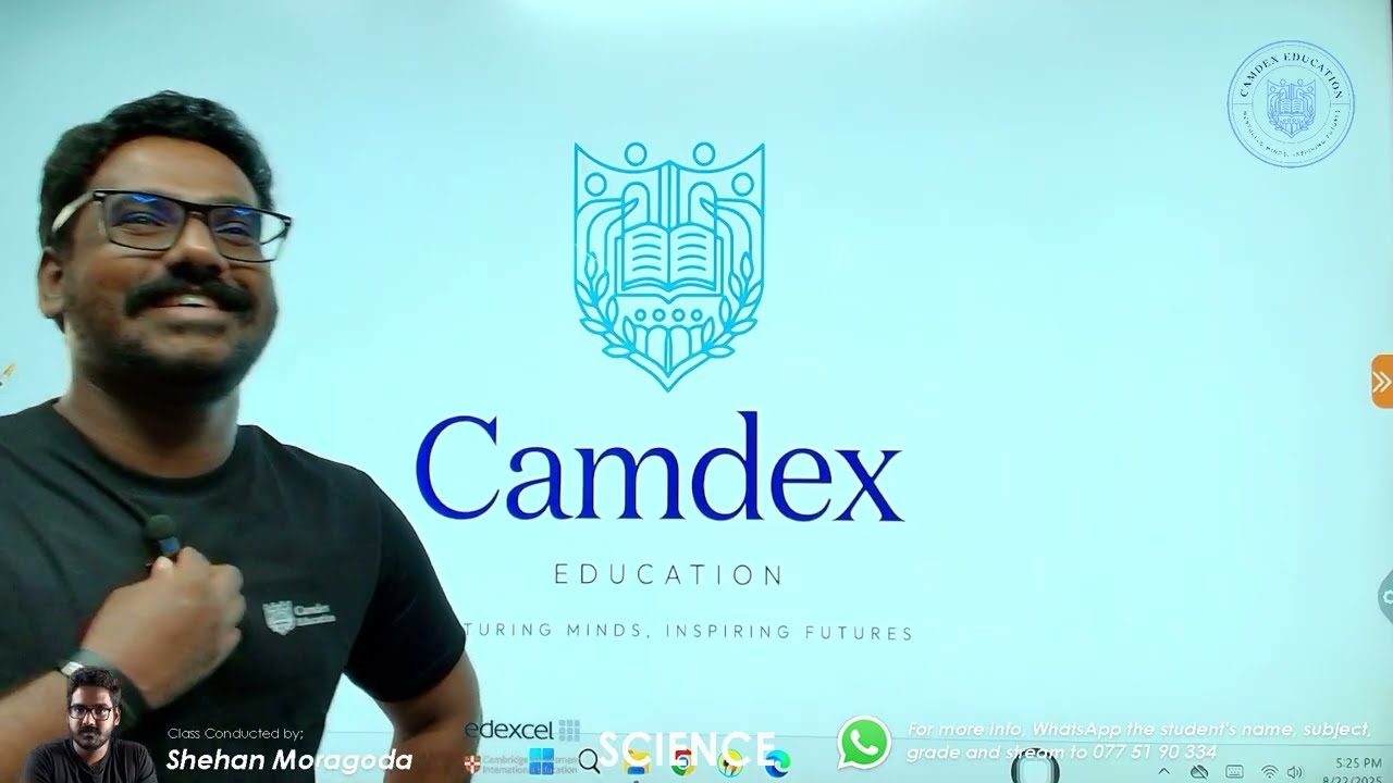Class 01 | 2025/08/22 CAMBRIDGE 2027 PHYSICS | CAMDEX Education
