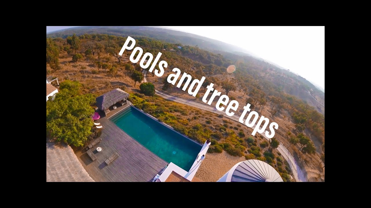 Pools and tree tops - FPV Drone - Zitofpv