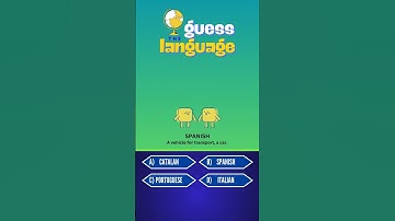 Guess The Language - Episode 6