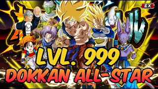 DOKKAN ALL-STAR EXTREME Z BATTLE - LEVEL WEAKNESSES to Lv. 999!!!| Dragon Ball Z Dokkan Battle