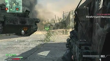 MW3 Domination gameplay MP7