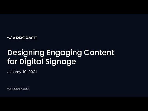 Designing Engaging Content for Digital Signage