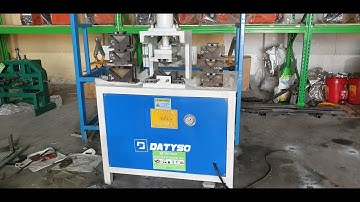 Hướng dẫn lắp khuôn và vận hành máy đột góc 45 độ