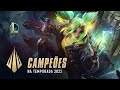 League of Legends: Temporada 2022 – Campeões | Vídeo Dev