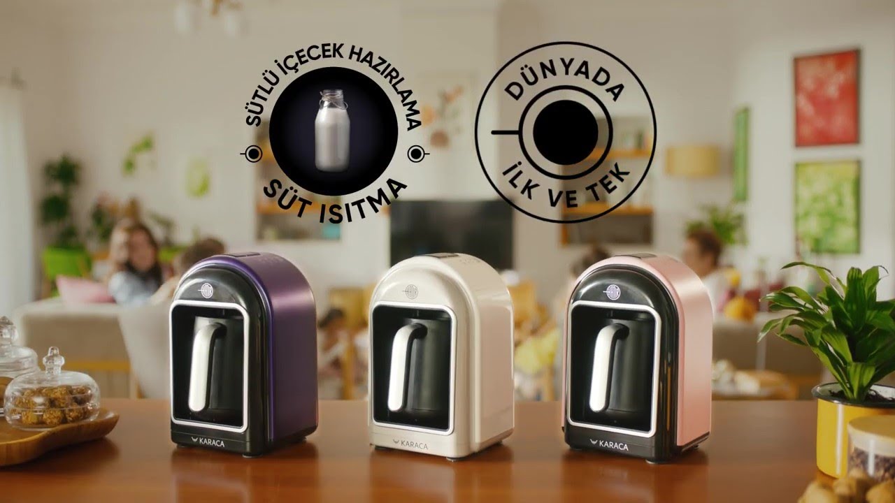Karaca Hatır Türk Kahve Makinesi Latte - YouTube