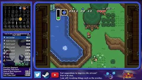 Stream Archive 27/04/2017 - A Link to the Past Randomizer In 1:36:13