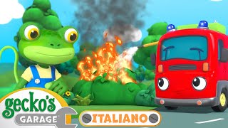 Attenzione con il fuoco!🔥🚒 | Cartoni animati |🐸 Garage di Gecko italiano｜Cartoni di macchine