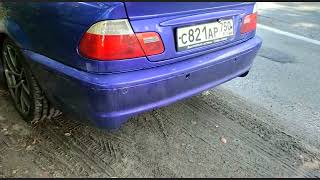 BMW e46 Управляемый выхлоп/BMW e46 Controlled exhaust KMS custom