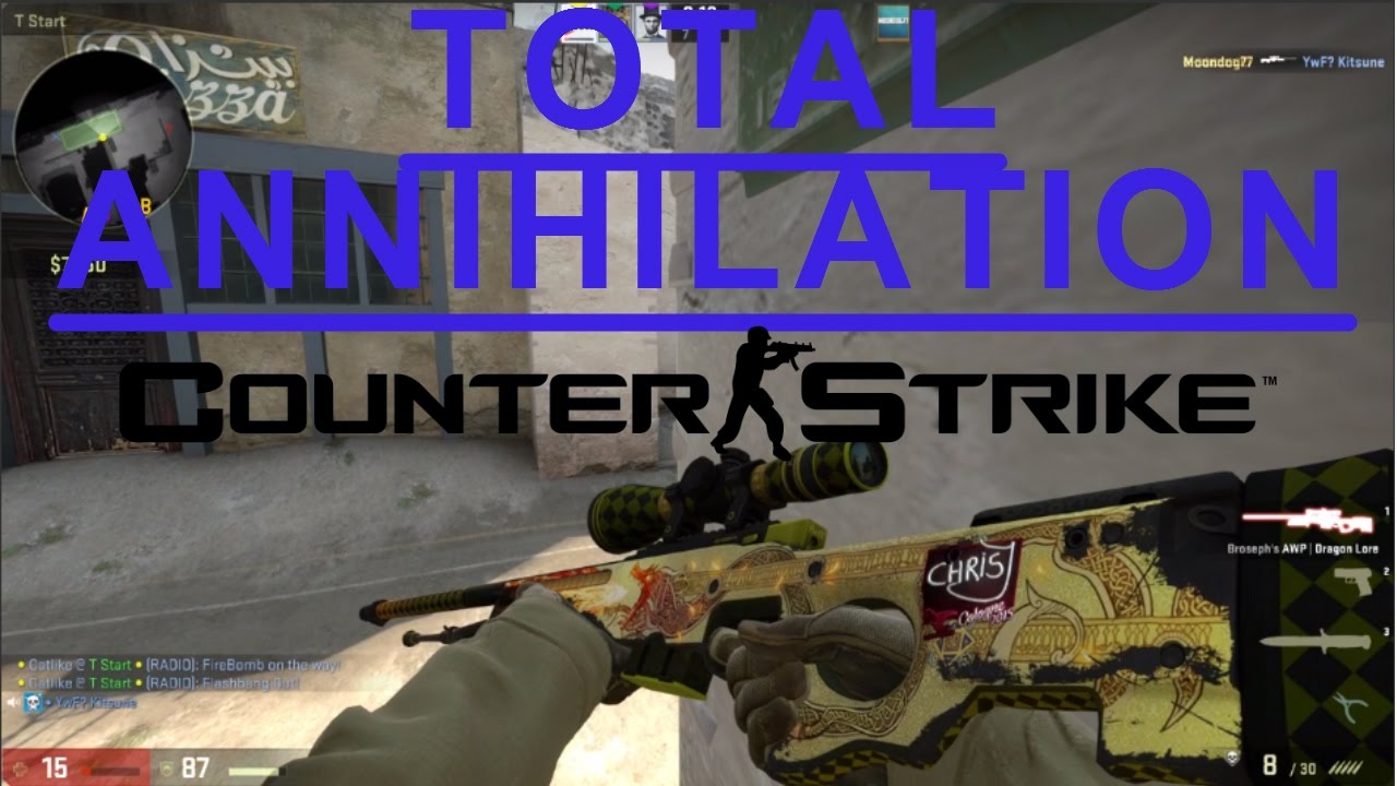 TOTAL ANNIHILATION WITH THE DLORE! - CS:GO - YouTube
