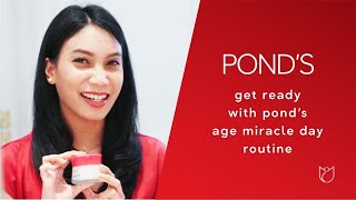 My Current Skincare Routine (Young & Glowing Skin from Pond's Age Miracle Range) | May Santos