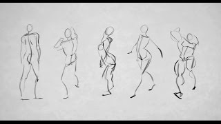 Quick Pose Gesture Sketching (CtrlPaint.com)