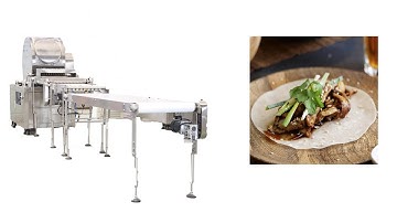 Automatic Injera Making Machine Spring Roll Skin Machines Lumpia Wrapper Machine on Sale