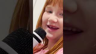 Adley With Lady Bug Performance Show For Dad Singing A Miraculous Song