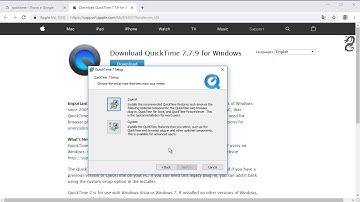 How to download and install QuickTime on windows 10