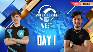 [EN] PMWL WEST - Opening Weekend | Day 1 | PUBG MOBILE World League Season Zero (2020)