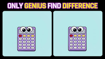 Find The Difference | Only Genius Find Differences! [Spot The Difference] #1
