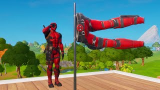Where to salute deadpool's pants location in fortnite.
