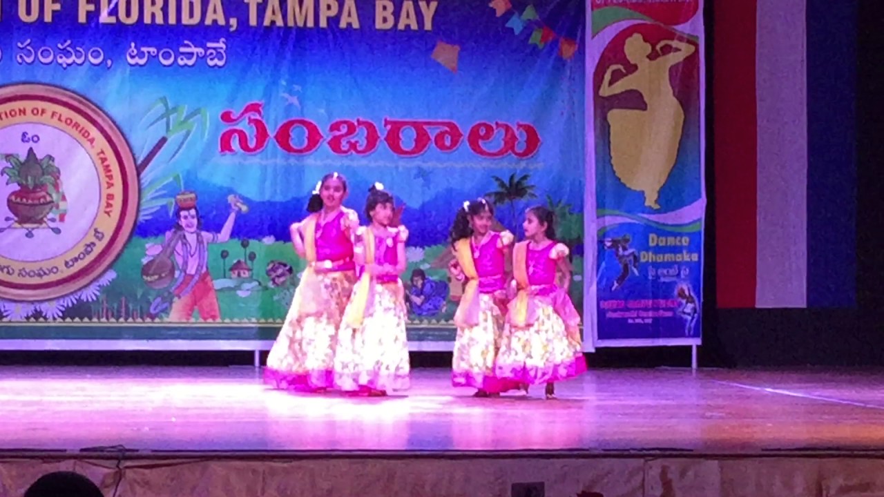 Sahithi Dance at Tampa Telugu Association