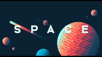 Graphic Design | Space Illustration | Adobe Illustrator Tutorial