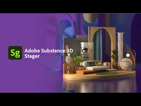 Start Adobe Substance 3D Stager