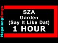 SZA - Garden (Say It Like Dat) "say it like that" 🔴 [1 HOUR] ✔️