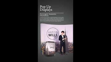 Pop Up Display Backdrop 3x3 Straight (Setup within 90Sec) #Shorts