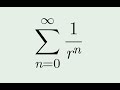 المتسلسلة الهندسية Geometric Series 