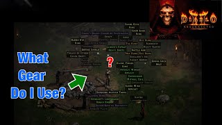 Diablo 2 Resurrected - How to Choose what Gear to Use