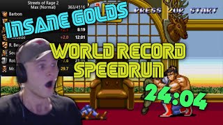 Streets of Rage 2 - Max (Normal) - 24:04 (Obsolete WR)