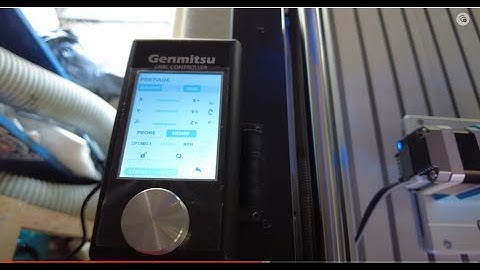 Sainsmart Genmitsu 4th Axis Rotary for the 4040 Pro Offline controller functions