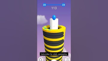 Super Satisfying! Stack Ball at Full Speed 🥶